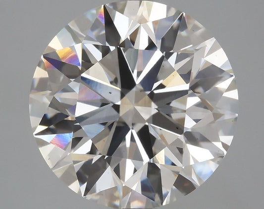 Lab-Grown Round Diamond - 3.47 Carats, F Color, VS2 Clarity - Certified by IGI - Report Number: LG616406367