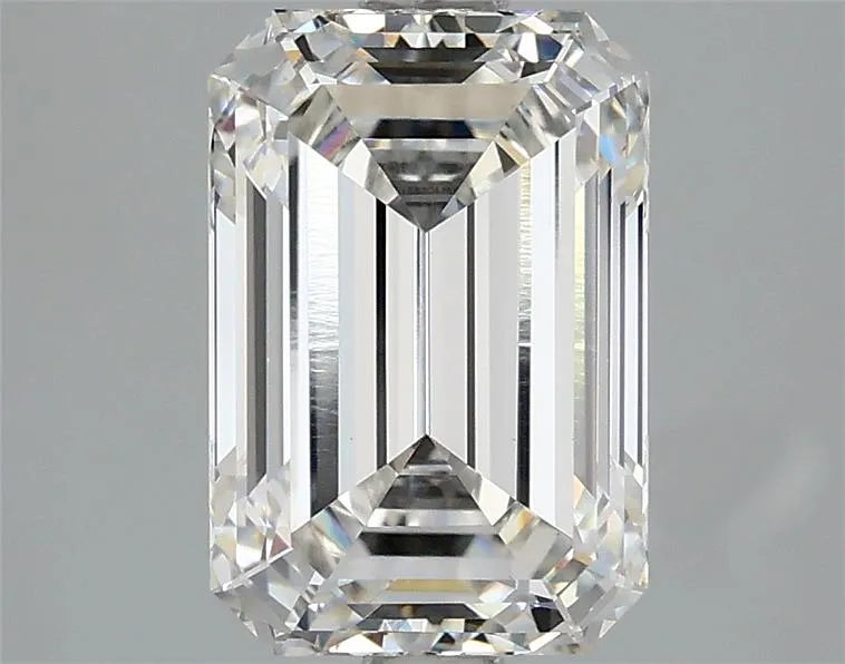 2.70ct Emerald Lab Grown Diamond (Colour F, Clarity VVS2, IGI Certified)