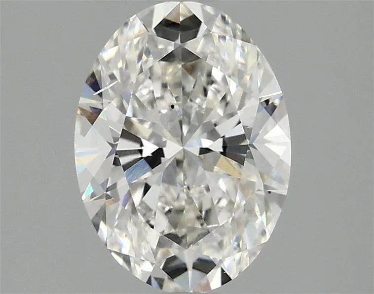 1,85 ct ovaler, im Labor gezüchteter Diamant (Farbe F, Reinheit VS2, IGI-zertifiziert)