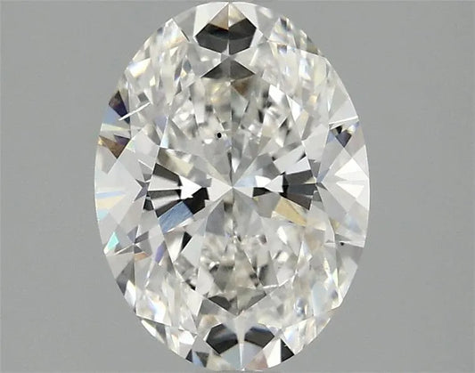 Diamant ovale de 1,85 ct (couleur F, pureté VS2, certifié IGI)