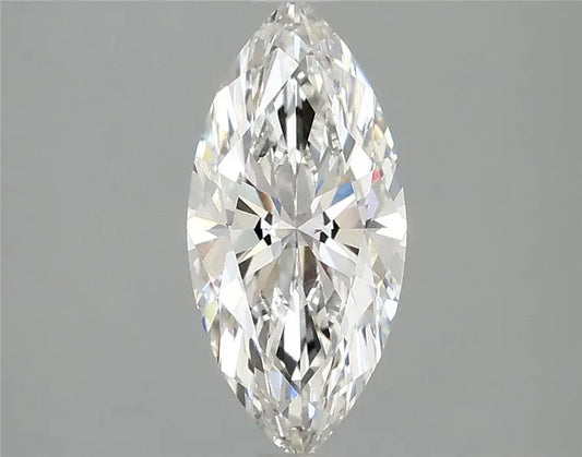 1,24 ct Marquise-Diamant im Labor (Farbe F, Reinheit VVS2, IGI-zertifiziert)