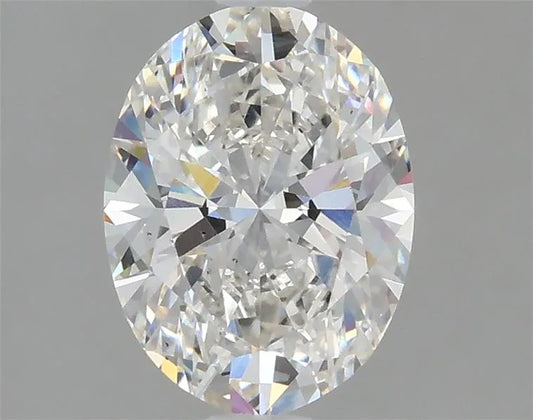 Diamant ovale de 1,91 ct (couleur F, pureté VS2, certifié IGI)