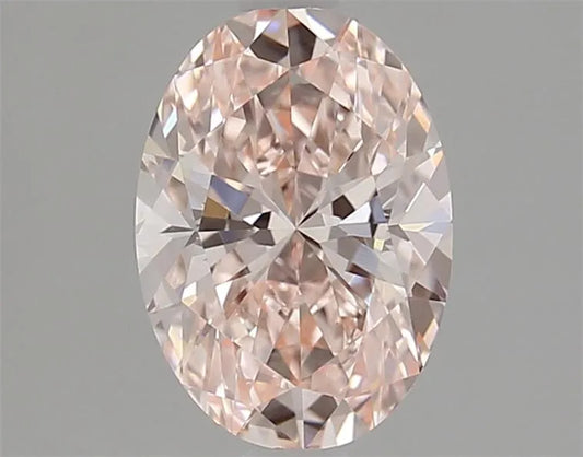 1.53ct Oval Lab Grown Diamond (Colour Fancy Vivid Pink, Clarity VS1, IGI Certified)