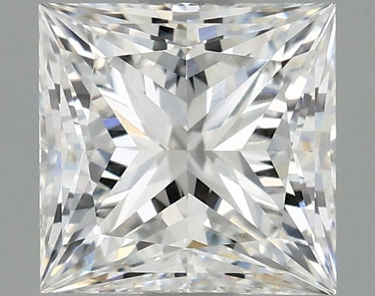 Lab-Grown Princess Diamond - 1.46 Carats, E Color, VVS2 Clarity - Certified by IGI - Report Number: LG681549089