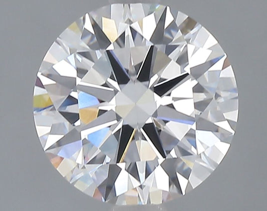 Lab-Grown Round Diamond - 2.03 Carats, F Color, VVS2 Clarity - Certified by IGI - Report Number: LG683511648