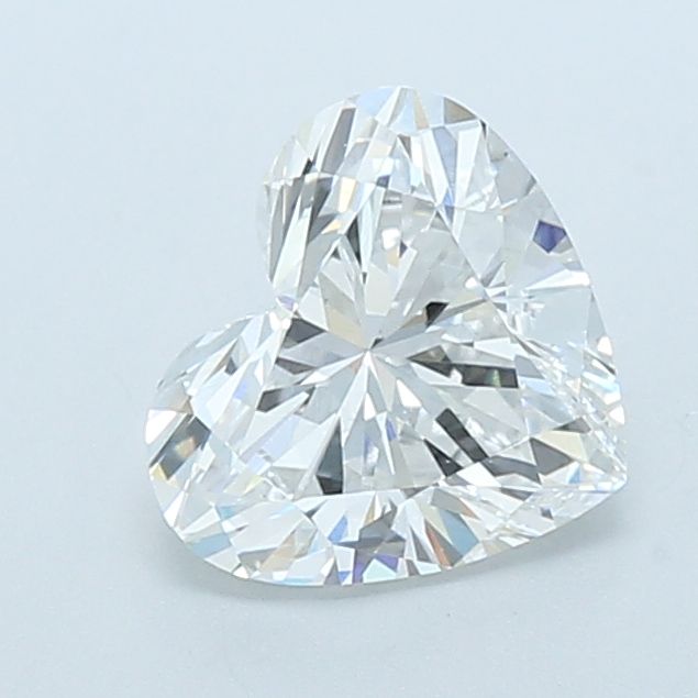 Lab-Grown Heart Diamond - 2.02 Carats, E Color, VVS2 Clarity - Certified by IGI - Report Number: LG712557767