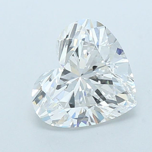 Lab-Grown Heart Diamond - 2.02 Carats, E Color, VVS2 Clarity - Certified by IGI - Report Number: LG712557767