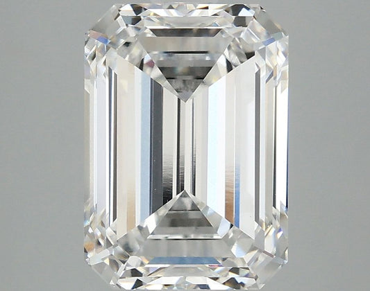 Lab-Grown Emerald Diamond - 4.0 Carats, F Color, VVS2 Clarity - Certified by IGI - Report Number: LG669428933