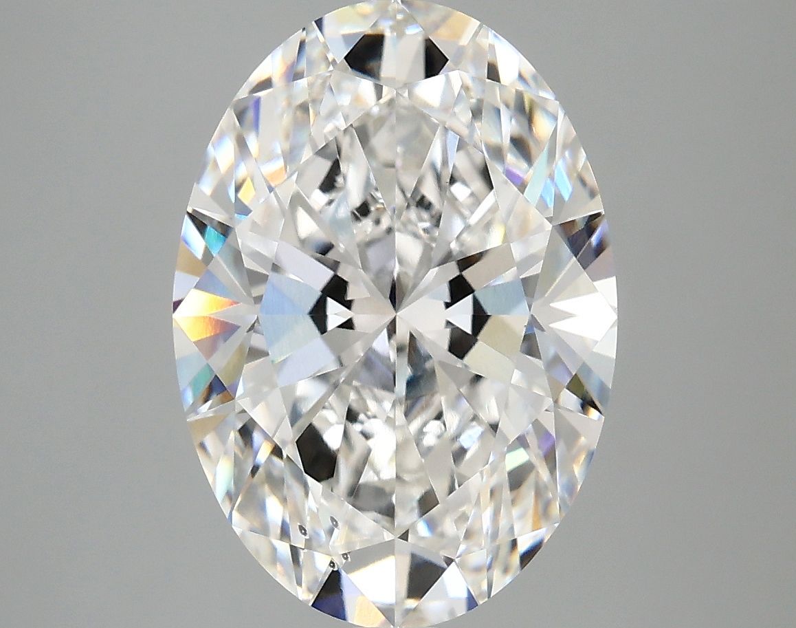 Lab-Grown Oval Diamond - 5.05 Carats, F Color, VS2 Clarity - Certified by IGI - Report Number: LG689554749