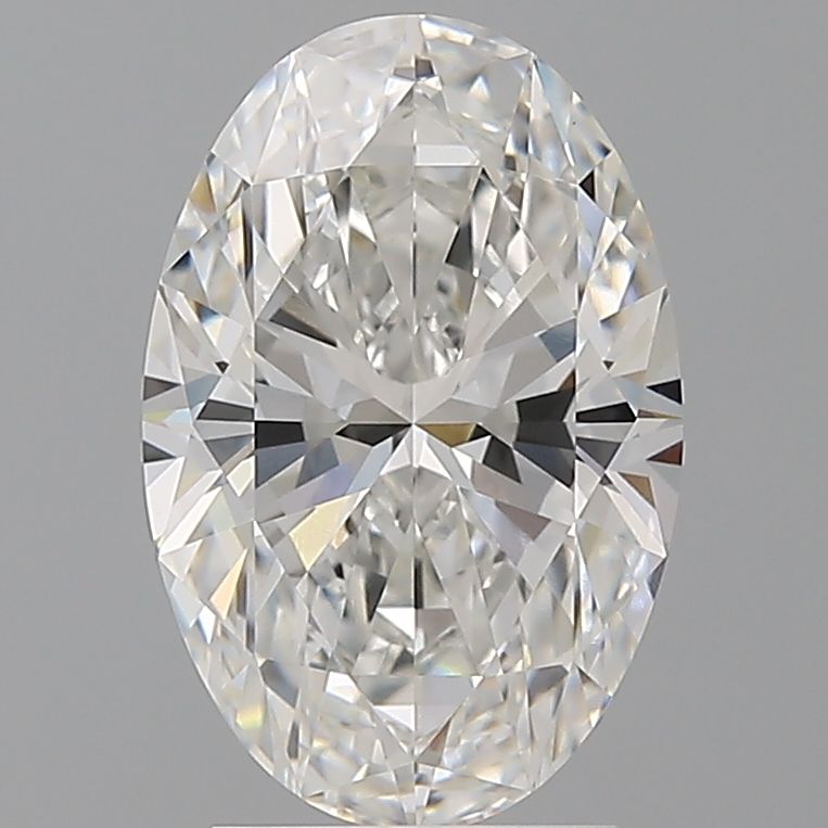 Lab-Grown Oval Diamond - 2.58 Carats, F Color, VVS2 Clarity - Certified by IGI - Report Number: LG713551480