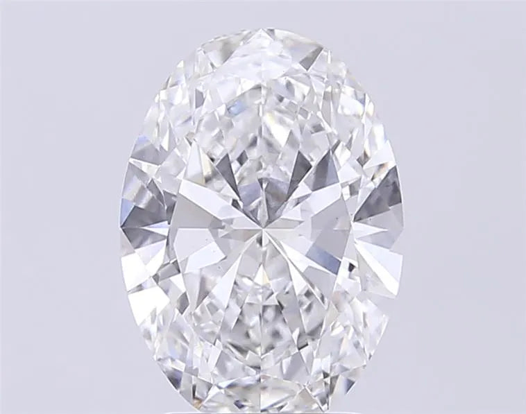 3.01ct Oval Lab Grown Diamond (Colour F, Clarity VS2, IGI Certified)