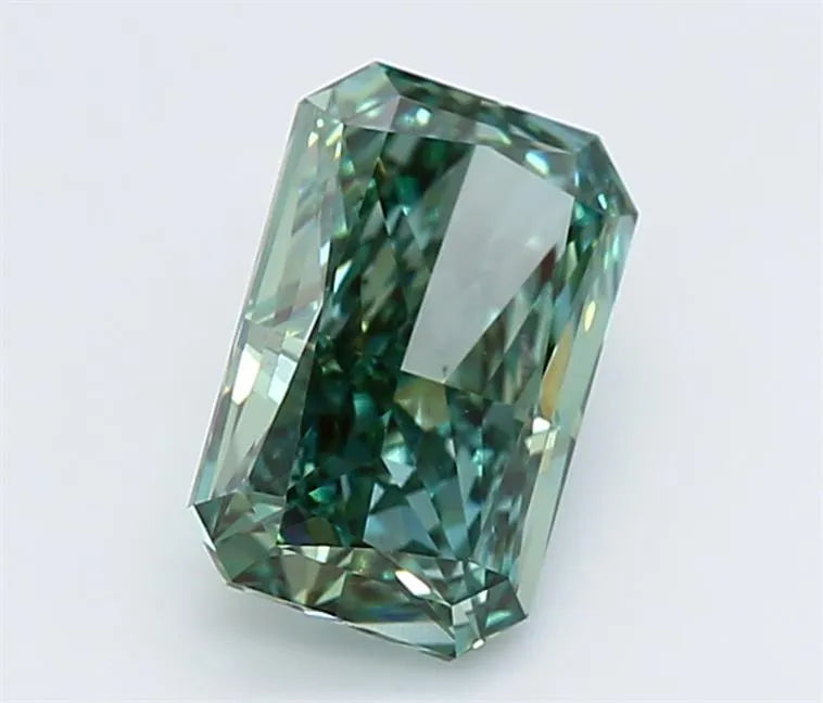 1,48 ct strahlender, im Labor gezüchteter Diamant (Farbe: Fancy Vivid Green, Reinheit: VVS2, IGI-zertifiziert)