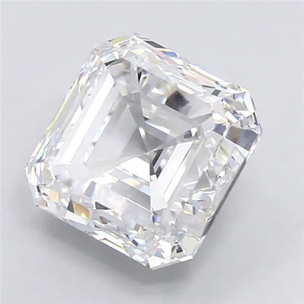 Lab-Grown Asscher Diamond - 6.57 Carats, E Color, VVS2 Clarity - Sustainable Luxury and Dazzling Brilliance-IGI·Certified