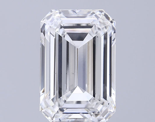 Lab-Grown Emerald Diamond - 8.01 Carats, E Color, VS2 Clarity - Certified by IGI - Report Number: LG648408797