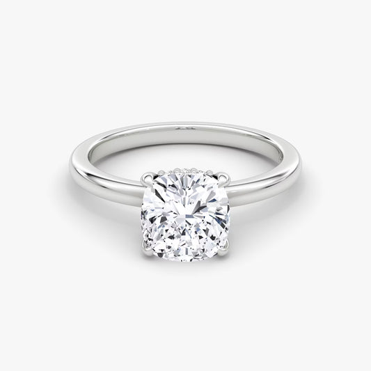 Bague Blue Heaven cultivée en laboratoire en argent sterling 925 (5,0 carats)