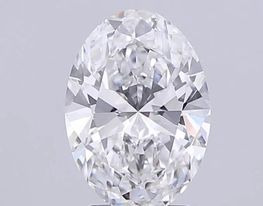 Diamant ovale de 3,07 ct (couleur E, pureté VVS2, certifié IGI)
