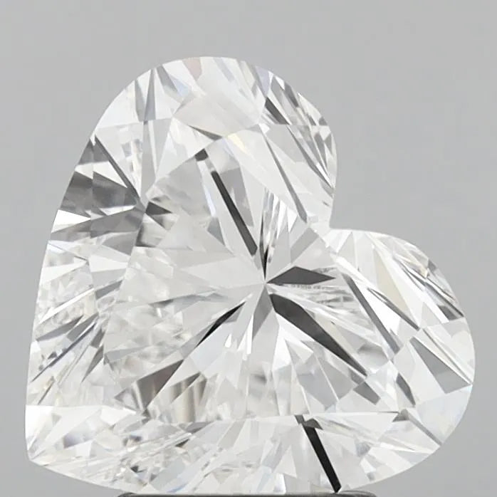 3.01ct Heart Lab Grown Diamond (Colour E, Clarity VVS1, IGI Certified)