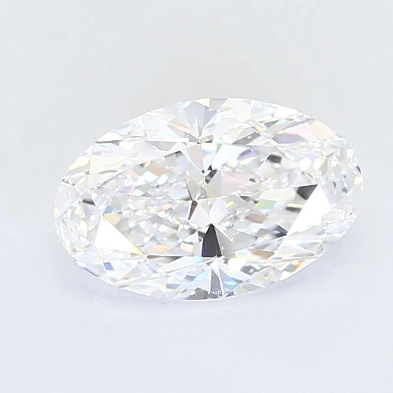 3.52ct Oval Lab Grown Diamond (Colour D, Clarity IF, IGI Certified)