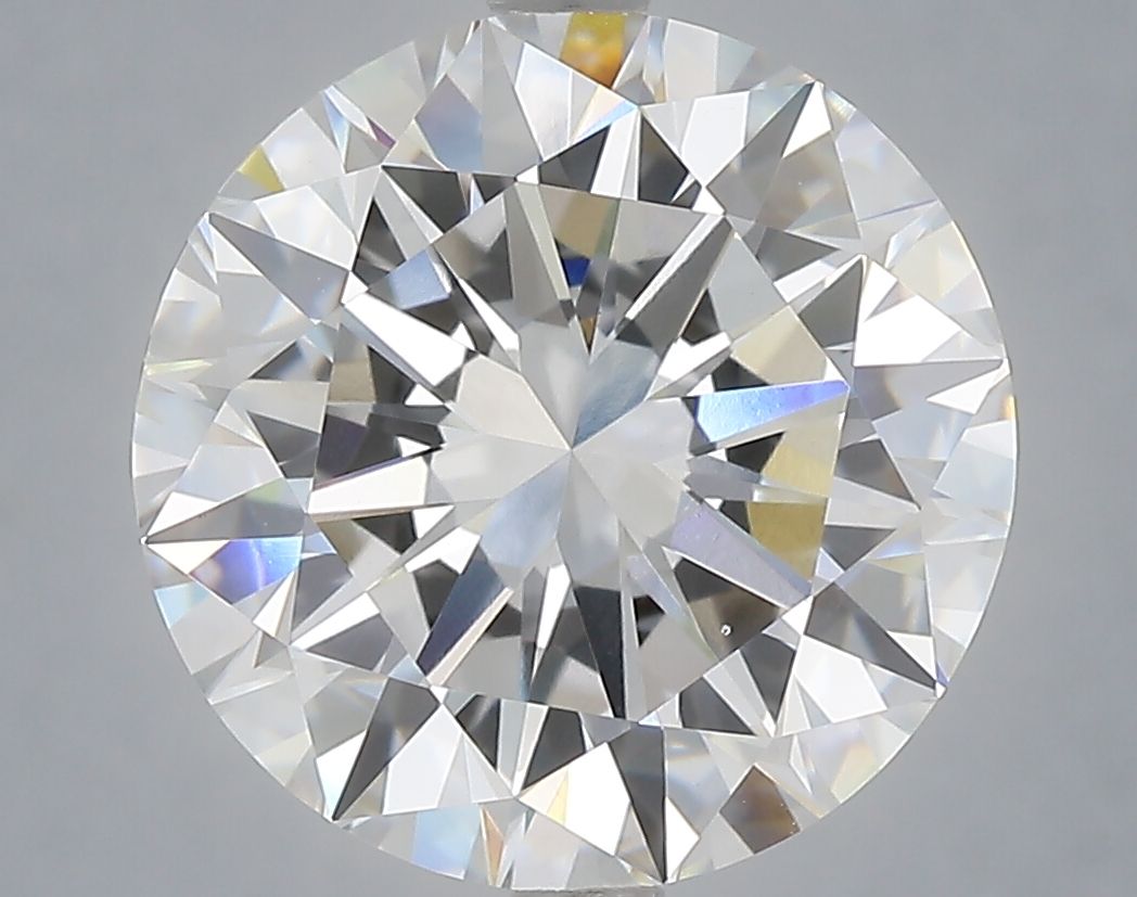 Lab-Grown Round Diamond - 6.02 Carats, E Color, VS2 Clarity - Certified by IGI - Report Number: LG702569832