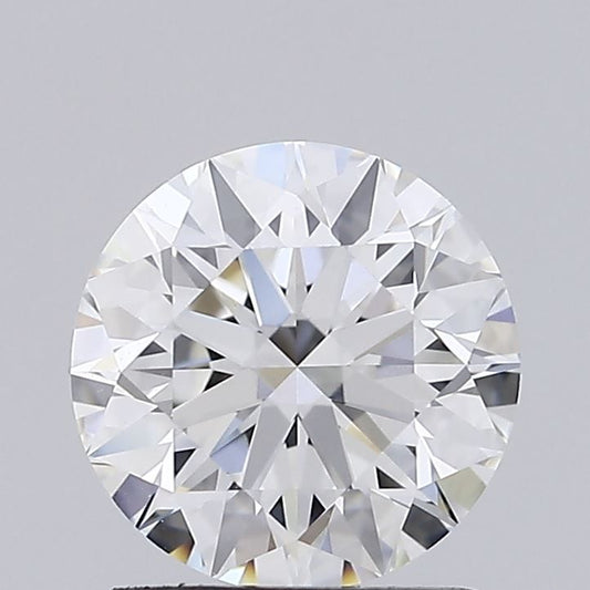 Lab-Grown Round Diamond - 1.51 Carats, F Color, VVS2 Clarity - Certified by IGI - Report Number: LG685570081