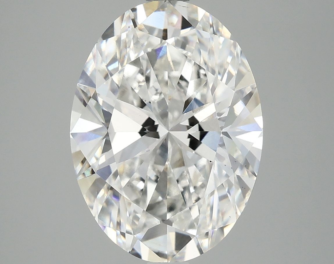Lab-Grown Oval Diamond - 5.04 Carats, F Color, VS2 Clarity - Certified by IGI - Report Number: LG690528398