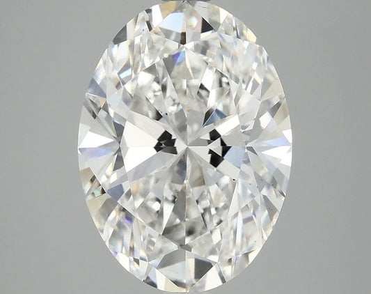 Lab-Grown Oval Diamond - 5.04 Carats, F Color, VS2 Clarity - Certified by IGI - Report Number: LG690528398