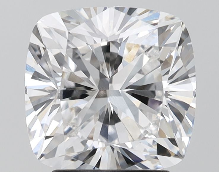 Lab-Grown Cushion Diamond - 3.01 Carats, E Color, VVS2 Clarity - Certified by IGI - Report Number: LG668401604