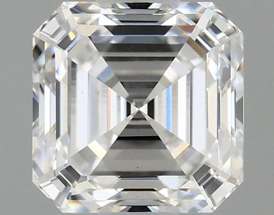 Lab-Grown Asscher Diamond - 1.0 Carats, E Color, VS1 Clarity - Certified by IGI - Report Number: LG689579711