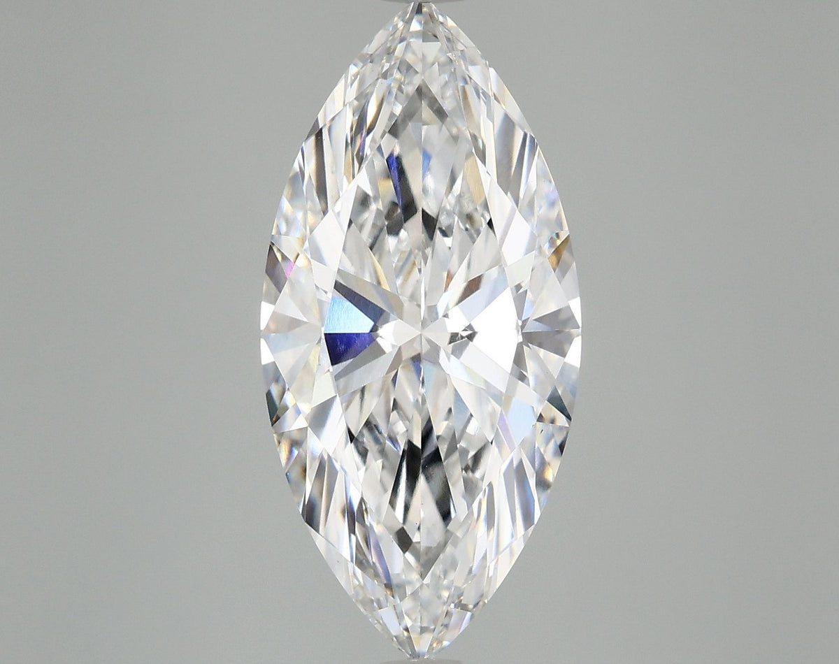 Lab-Grown Marquise Diamond - 4.79 Carats, E Color, VS1 Clarity - Certified by IGI - Report Number: LG690526336