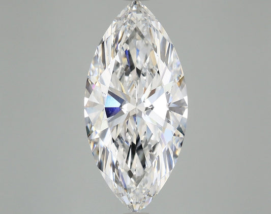 Lab-Grown Marquise Diamond - 4.79 Carats, E Color, VS1 Clarity - Certified by IGI - Report Number: LG690526336