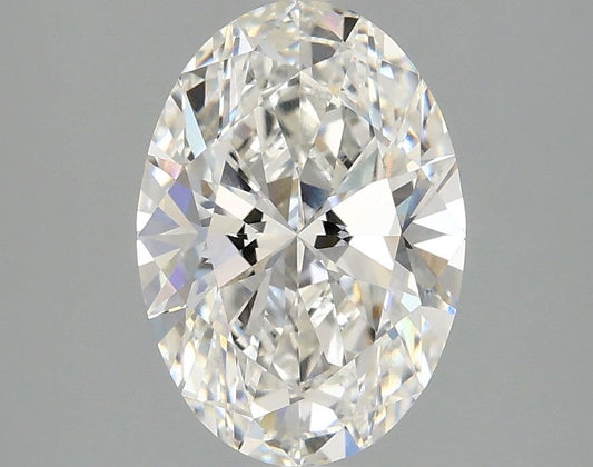 Lab-Grown Oval Diamond - 1.96 Carats, F Color, VVS2 Clarity - Certified by IGI - Report Number: LG687588812