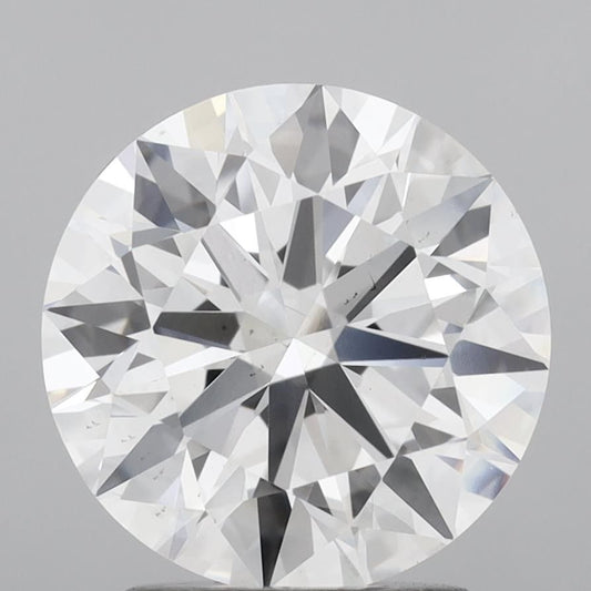 Diamant rond de 3,01 ct (couleur E, pureté VS2, ID de coupe, certifié IGI)