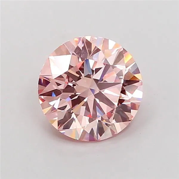 2.54ct Round Lab Grown Diamond (Colour Fancy Intense Pink, Clarity VS1, Cut ID, IGI Certified)