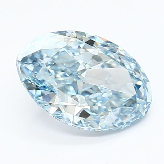 Oval 1.94ct Fancy Vivid Blue VS1 - Cut • IGI • LG641412649