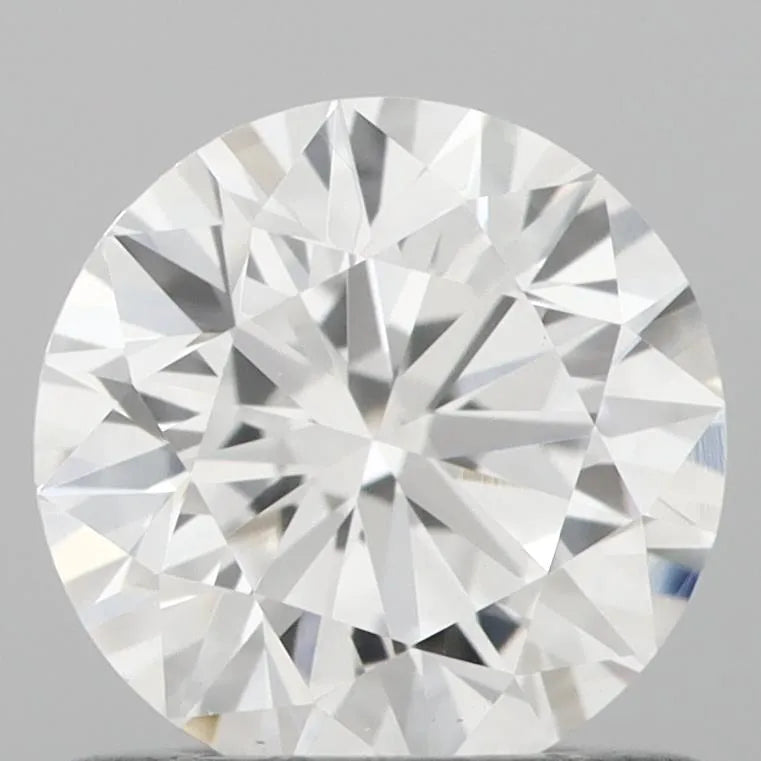 0.72ct Round Lab Grown Diamond (Colour D, Clarity VS1, Cut ID, IGI Certified)