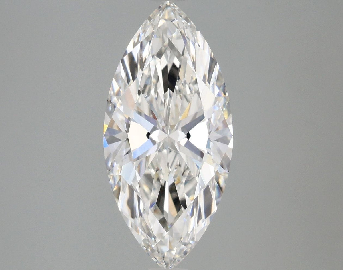 Lab-Grown Marquise Diamond - 2.52 Carats, F Color, VVS2 Clarity - Certified by IGI - Report Number: LG667416959
