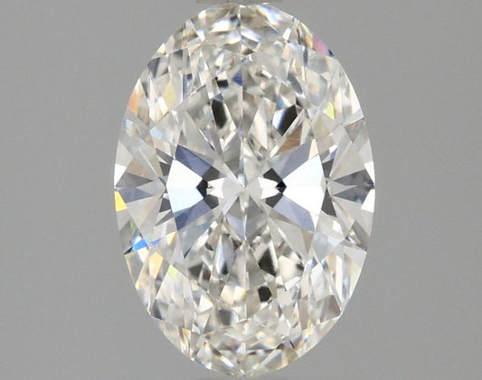 Lab-Grown Oval Diamond - 1.47 Carats, F Color, VVS2 Clarity - Certified by IGI - Report Number: LG677545172