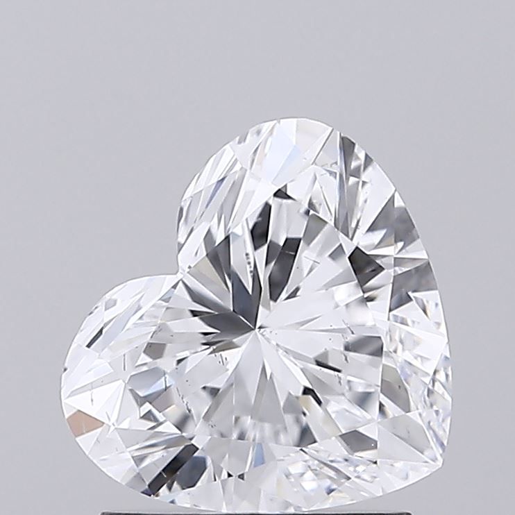 Lab-Grown Heart Diamond - 1.51 Carats, D Color, VS2 Clarity - Certified by IGI - Report Number: LG637467835