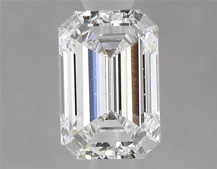 1.00ct Emerald Lab Grown Diamond (Colour F, Clarity SI1, IGI Certified)