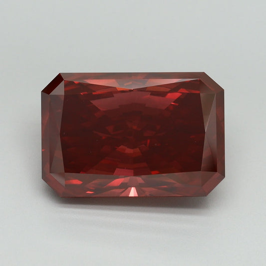 Lab-Grown Radiant Diamond - 8.38 Carats, Fancy Deep Pink Color, VS1 Clarity - Certified by IGI - Report Number: LG649494496