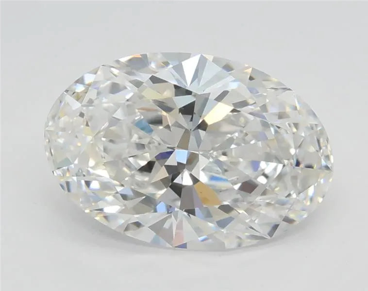 3.53ct Oval Lab Grown Diamond (Colour E, Clarity VVS2, GIA Certified)