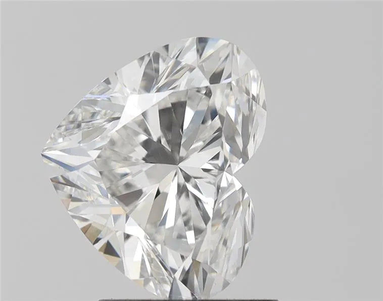 Lab-Grown Heart Diamond - 2 Carats, F Color, VVS2 Clarity - Sustainable Luxury and Dazzling Brilliance-IGI·Certified