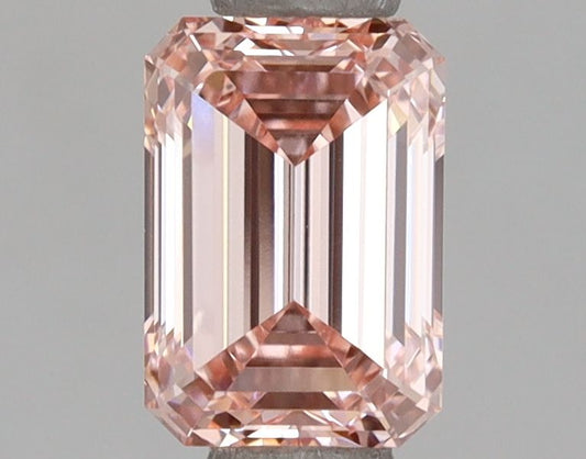 Lab-Grown Emerald Diamond - 1.09 Carats, Fancy Intense Pink Color, VVS2 Clarity - Certified by IGI - Report Number: LG658471166