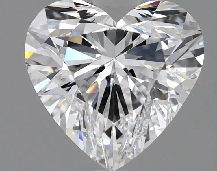 Lab-Grown Heart Diamond - 1.54 Carats, D Color, VVS2 Clarity - Sustainable Luxury and Dazzling Brilliance-IGI·Certified