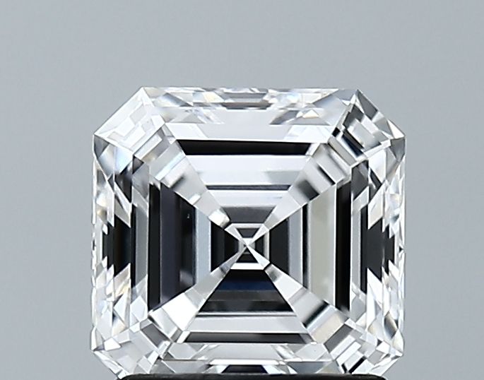 Lab-Grown Asscher Diamond - 1.59 Carats, E Color, VVS2 Clarity - Certified by GIA - Report Number: 2507536321