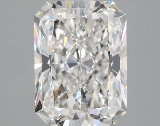 Lab-Grown Radiant Diamond - 2.57 Carats, F Color, VVS2 Clarity - Certified by IGI - Report Number: LG659408414