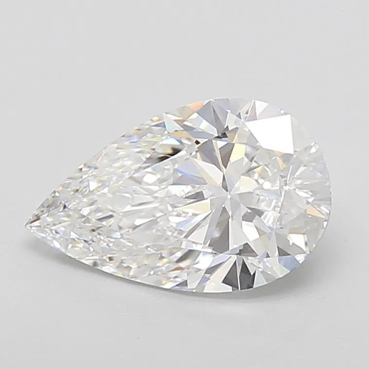 2.56ct Pear Lab Grown Diamond (Colour E, Clarity VVS1, IGI Certified)
