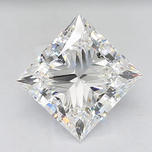 Diamant Princesse de 10,57 ct (couleur F, pureté VS1, certifié IGI)