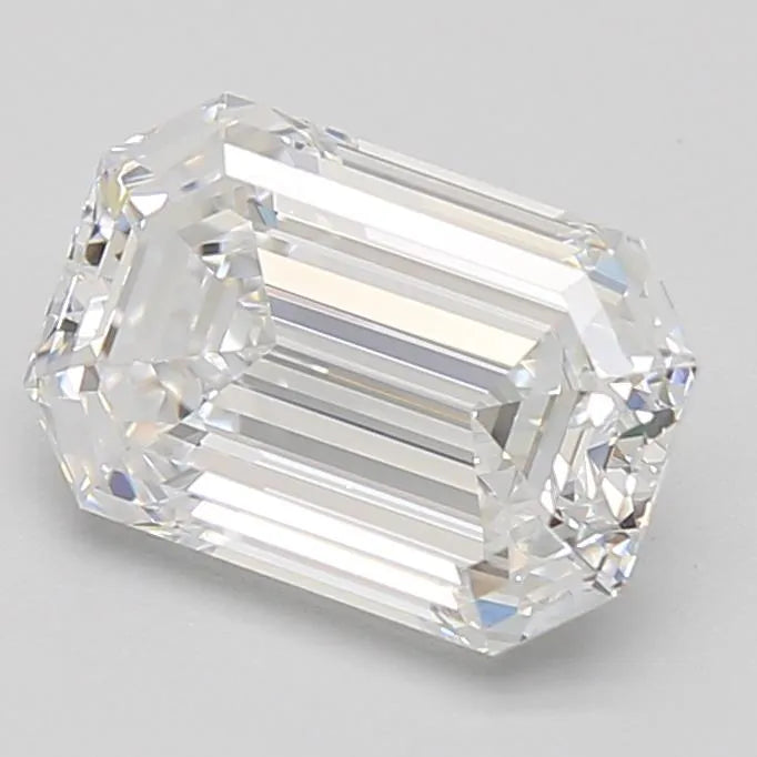 2.14ct Emerald Lab Grown Diamond (Colour D, Clarity VVS1, GIA Certified)