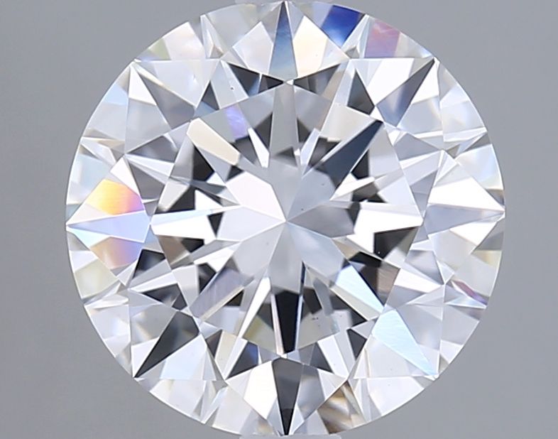 Lab-Grown Round Diamond - 3.01 Carats, E Color, VS1 Clarity - Certified by IGI - Report Number: LG686501549